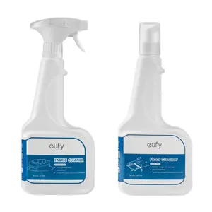 eufy Robovac Floor & Frabic Cleaning Solution (2 Bottles, 1 each), Ready to Use, 473 ml, Floor and Fabric Cleaner, Safe, Compatible with E28