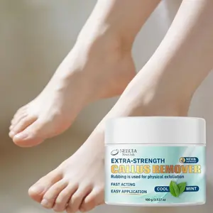 Mint Callus Softening Foot Cream, Gentle Exfoliating, Foot Dead Skin Remover, Peeling & Soothing, Repair Rough Hard Skin, Restore Soft Smooth Feet, Foot Care Moisturizer