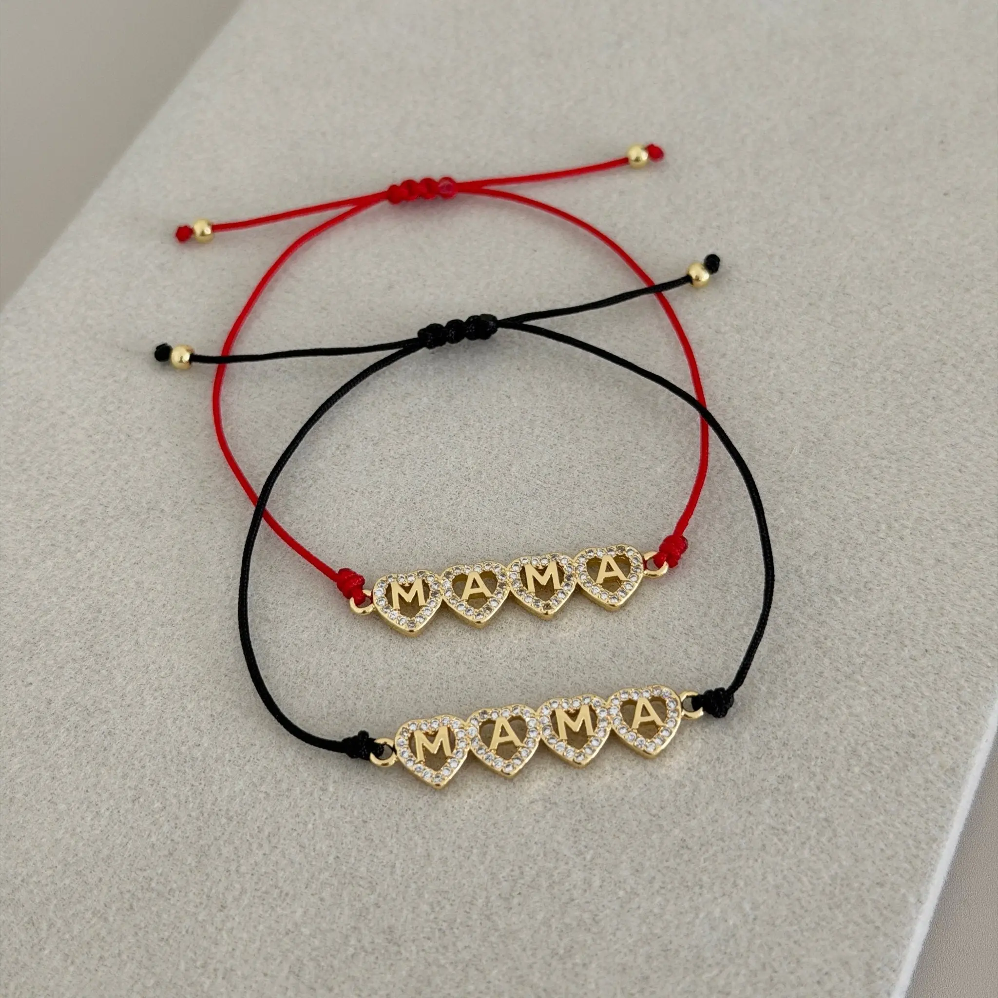 Mama Heart Charm Bracelet
