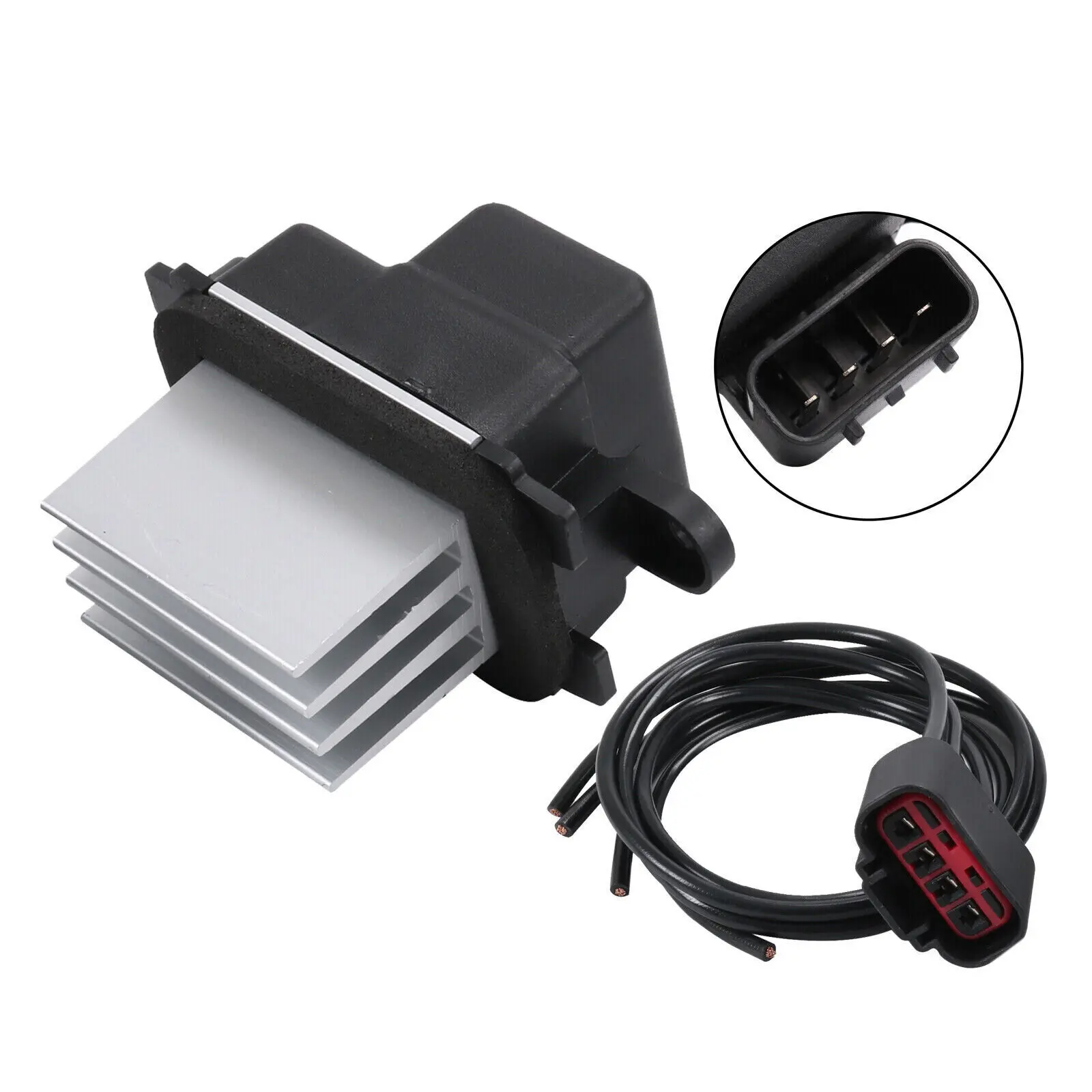 BL3Z-19E624-A Blower Motor Control Resistor Regulator with connector Fit Ford F-150 2009 2010 2011 2012 2013 2014