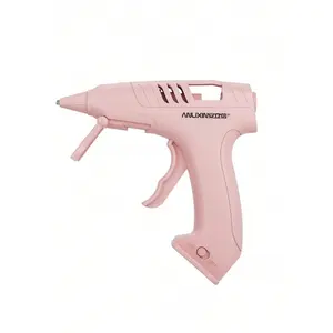 USB Rechargeable Wireless Hot Glue Gun, Wireless Hot Glue Gun Set with 10 Mini Glue Sticks, Ideal for Crafts DIY Art Home Repair