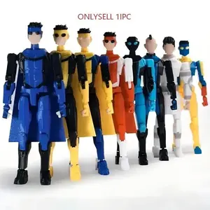 3D Printed Superhero Unbreakable 2.0 Anime Multi-Jointed Transforming Figure Model, Action CharacterDolIDecoration Gift