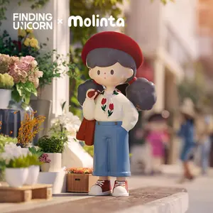 [FINDING UNICORN] 【Live Unboxing】Molinta Retro Girls Series Blind Box Cute Figures Desktop Ornament Collectible Toys Birthday Gifts  H4TV9HDVXT