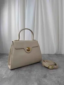 Pre-owned Givenchy As Shown Tote Bags handbag, cowhide leather, white MRA575