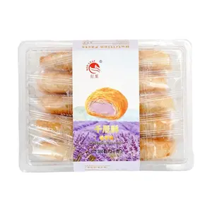 HONGYE Taro Crispy Mille-Feuille Pastry 360g - Authentic Chinese Snack, Sweet & Flaky Layers