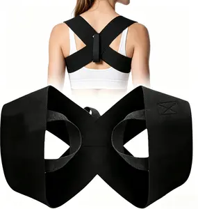 Open Shoulder & Back Support Strap for Fitness Training and Daily Workout