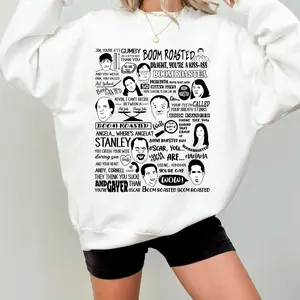 Boom Roasted Shirt, The Office US Shirt, Quotes Film Shirt Sweatshirt Hoodie, Christmas Shirt