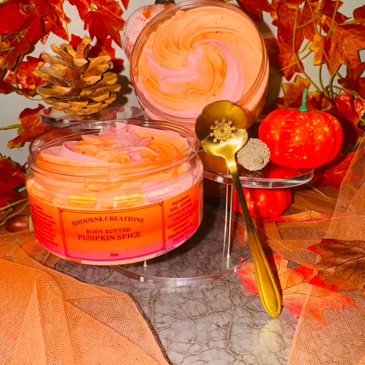 Pumpkin spice body butter