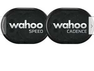 Wahoo Fitness RPM Speed and Cadence Sensor Bundle Black