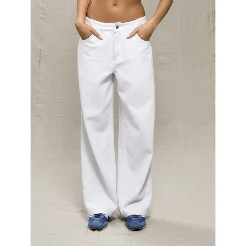 Slant Pocket Low Rise Straight Leg Jeans, Spring 90's Y2k Casual, Summer Cute Euro Summer Concert Holiday Vacation Fall Autumn Winter Nashville Fall Autumn Back To School Office Work Fabric Fit