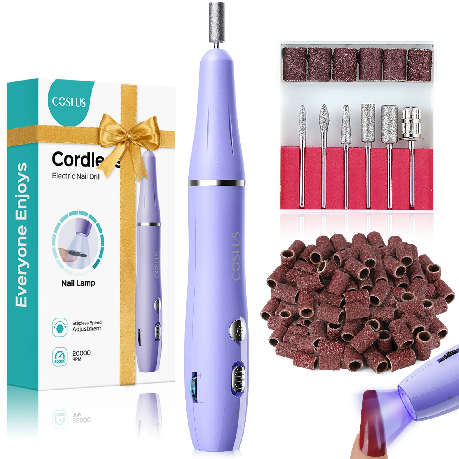 Purple(with nail lamp)