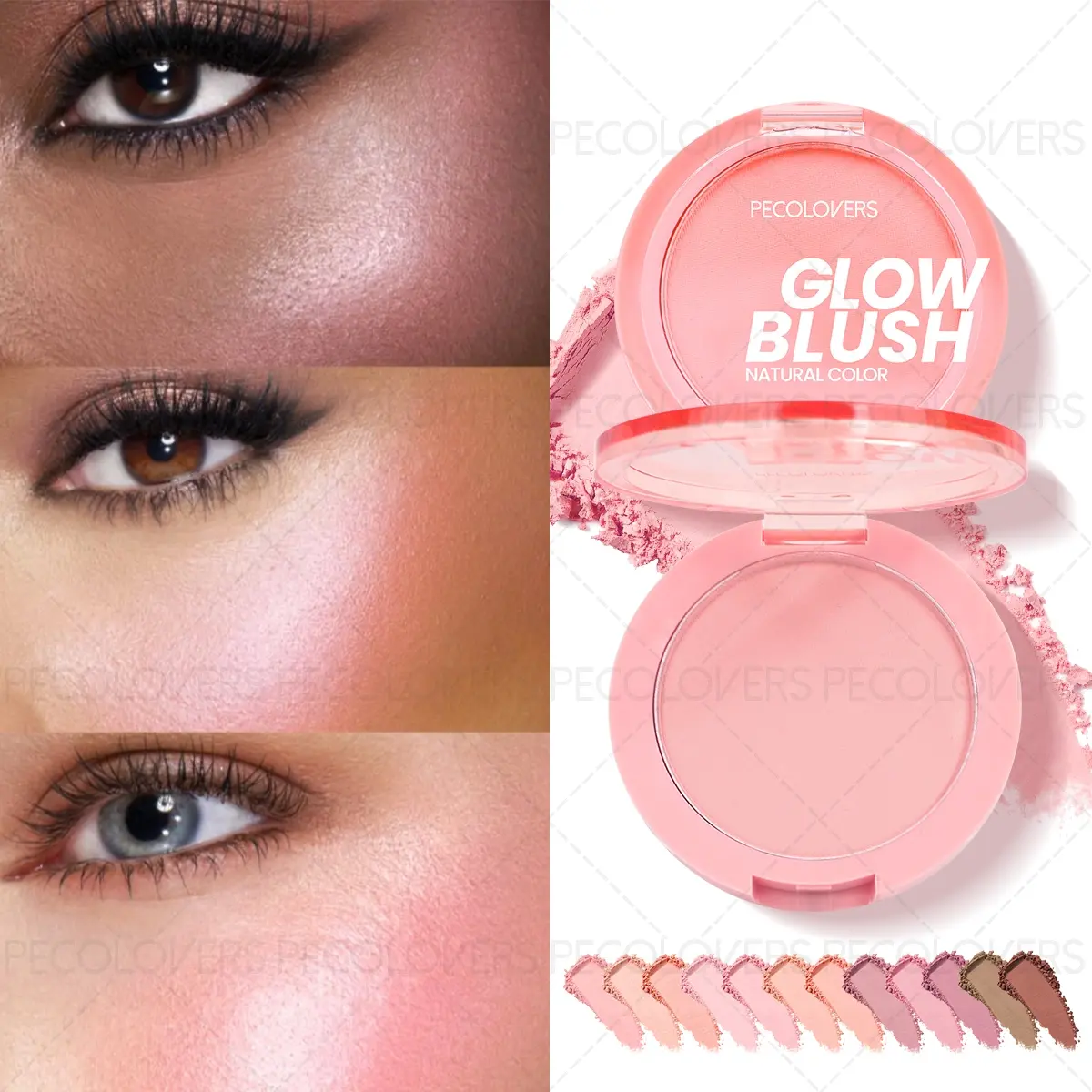 Multipurpose Velvet Lip & Cheek Cream - Natural Nude Blush Tint, Buildable Hydrating Formula for Flawless No Makeup Makeup Look, Cosmetics Products