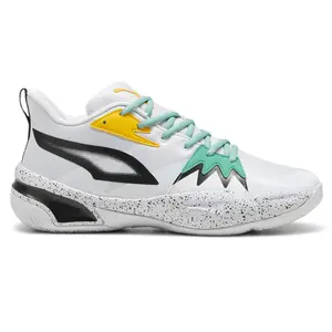 PUMA Mens Genetics Speckle Basketball Sneakers Shoes - Grey