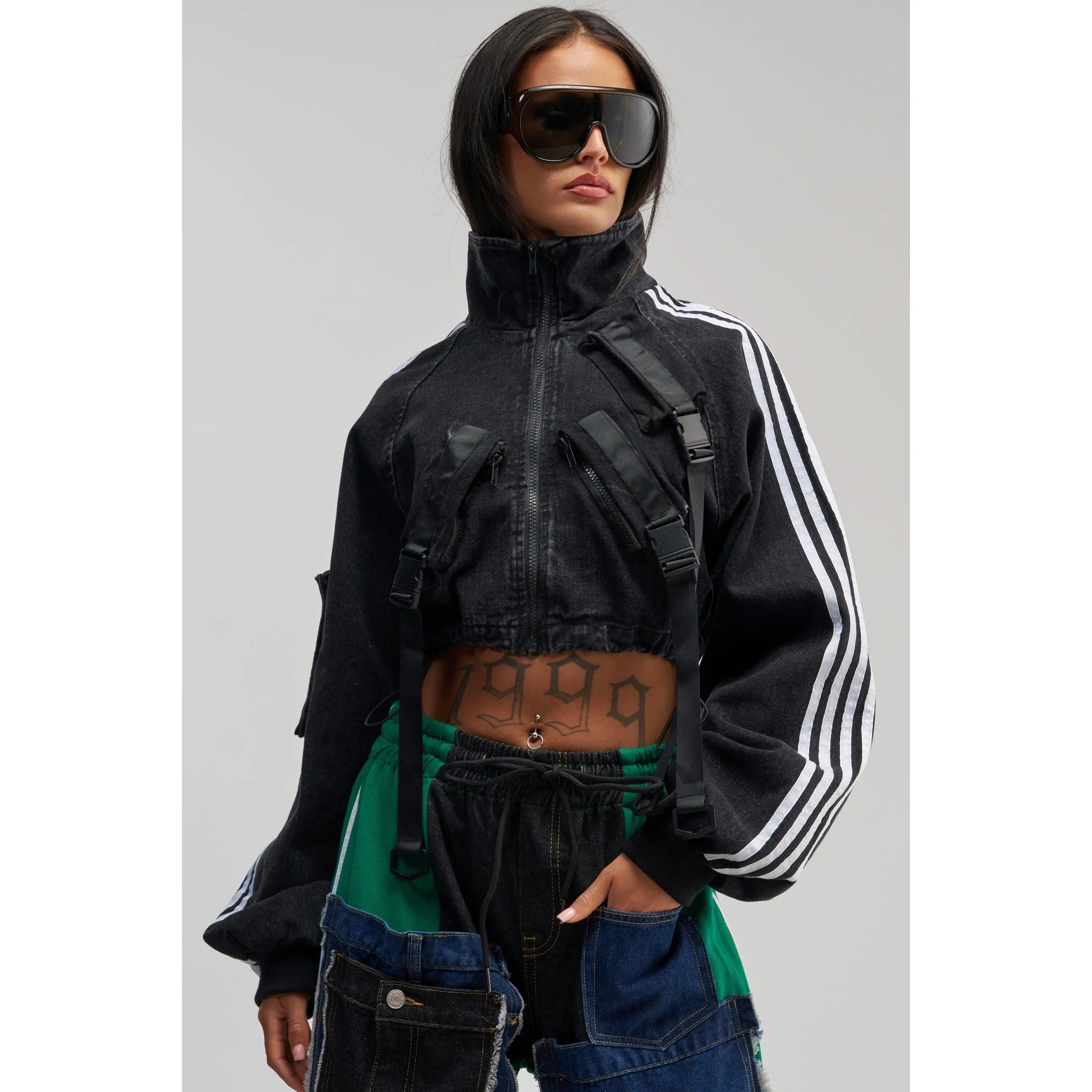 RAE CARGO DENIM JACKET RAE CARGO DENIM JACKET