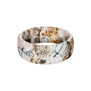 Katie Van Slyke Posie & Pumpkin Ring