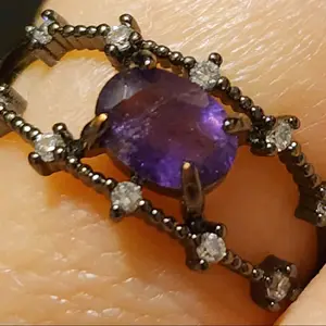 Crystal Amethyst Ring