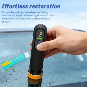 Cordless Car Polisher Buffer Waxer 12000RPM | Wireless Orbital Electric Auto Detailing Machine | Variable Speed Scratch Repair Paint Correction Tool | Professional Portable Car Care Kit