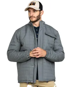 Wrangler Men's Chore Quilted Jacket - Mjk015g