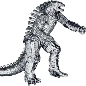 MechaGodzilla Mecha Godzilla vs. Kong Toy Action Figure, 2021 Movie Series Movable Joints King Monsters Birthday Kid Gift, Travel Bag