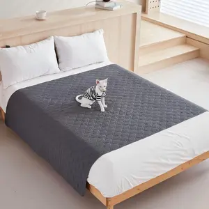 Waterproof Bed Protector Pad - Washable & Reusable Pet-Friendly Cover
