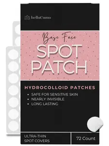 Skin Patches – Ultra-Thin Spot Covers with Tea Tree & Centella | 72 Count