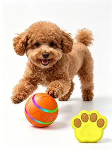 Interactive Dog Toys Dog Ball,[Newly Upgraded] Durable Motion Activated Automatic Rolling Ball for Indoor and Outdoor