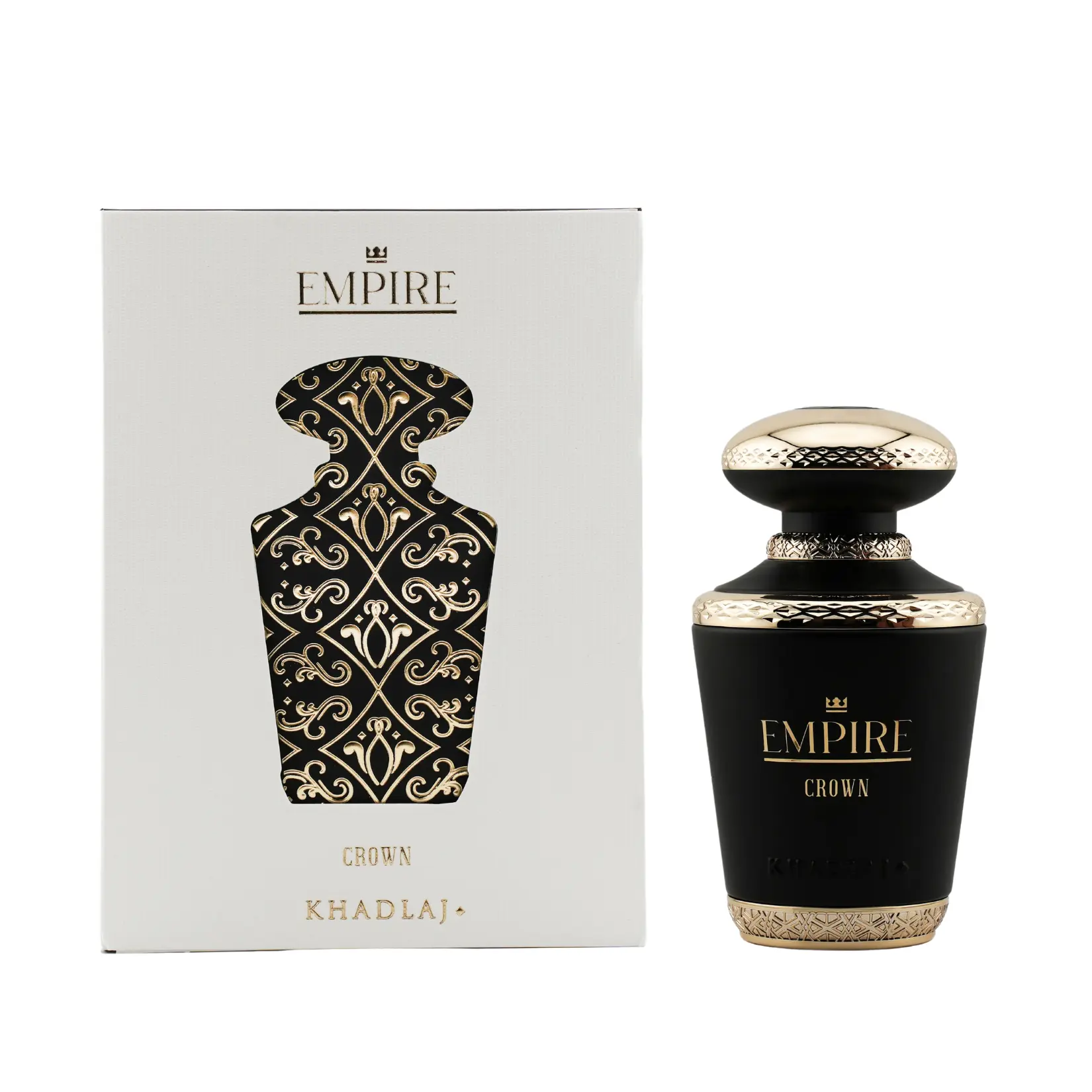 Khadlaj Empire Crown Eau de Parfum Spray, 3.4 Ounce