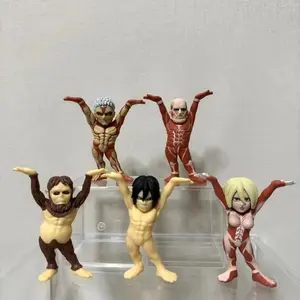 Attack on Titan Action Figure The Armored Titan Colossal The Female Anime Figure Model Ornaments Toys