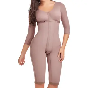 DELIE Fajas Colombianas Moldeadoras 103 Shapewear Bodysuit, High Compression Shapewear Tummy Control