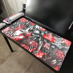 Guts Berserk Anime Desk Mat Mousepad 31" x 15.5"