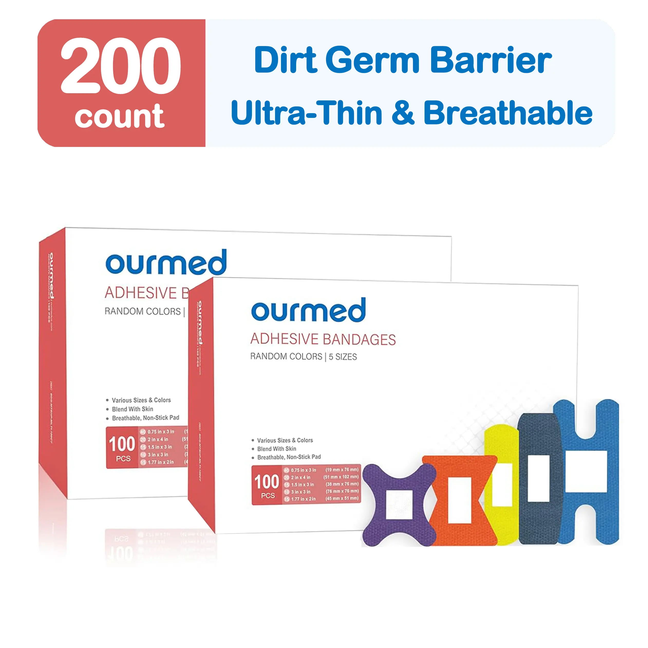200 Count（Color Patterned ）