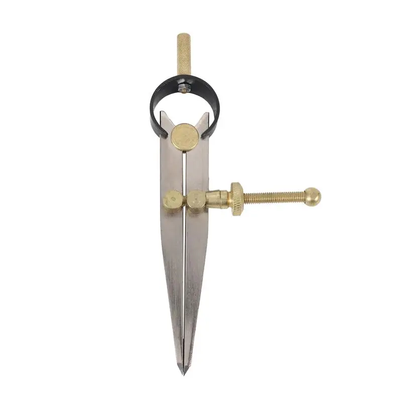 Adjustable Steel Wing Divider for Leathercraft Spacing and Edge Marking