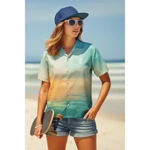 The Latitude Shirt - ACK02 / Elevated Button-up Blouses Fabric