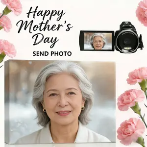 Custom Photo Canvas Painting Frame - Personalized Canvas Wall Art Transform Your Photos into Stunning Framed Wall Art, Digital Printed Photos on Canvas, Perfect for Home Decoration Gifts and Souvenirs