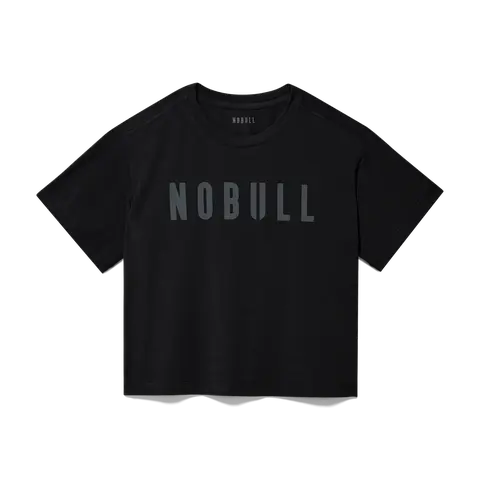 NOBULL Women's  Boxy Tee in Black
