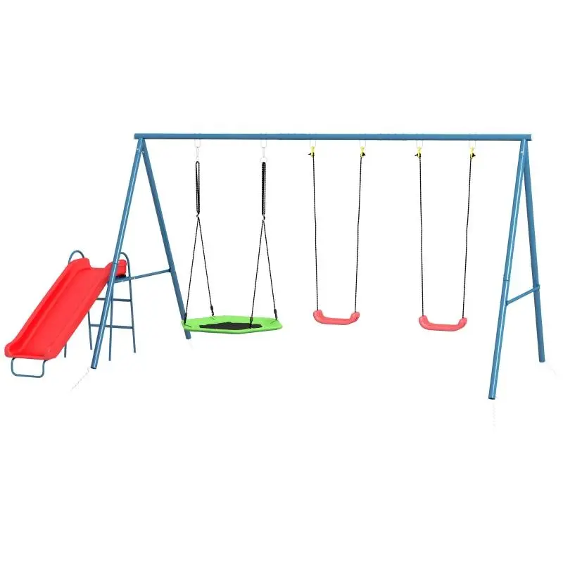 3 Swings, 1 Slide