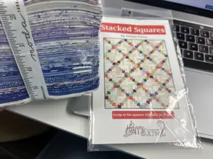 Stacked Squares Quilt Kit- backing included