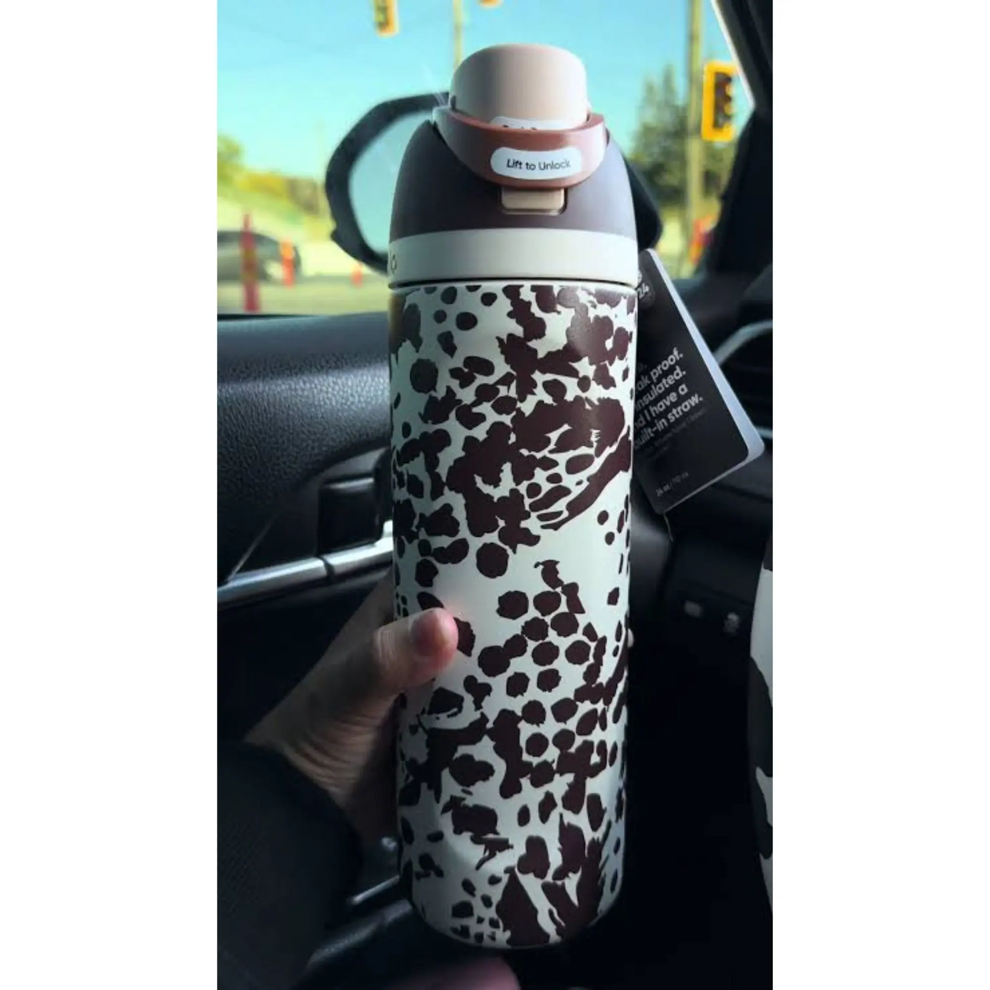 Owala Cowgirl Core FreeSip Water Bottle Limited Edition – Insulated Stainless Steel Bottle with FreeSip Straw, Leakproof Sports Bottle for Gym, Travel & Daily Hydration