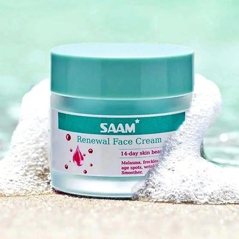 Renewal Anti-Aging Cream - Deeply Hydrating Moisturizer for Skin Repair, Dark Spots & Fine Lines - 14-Day Glow Boost for Combination Skin
