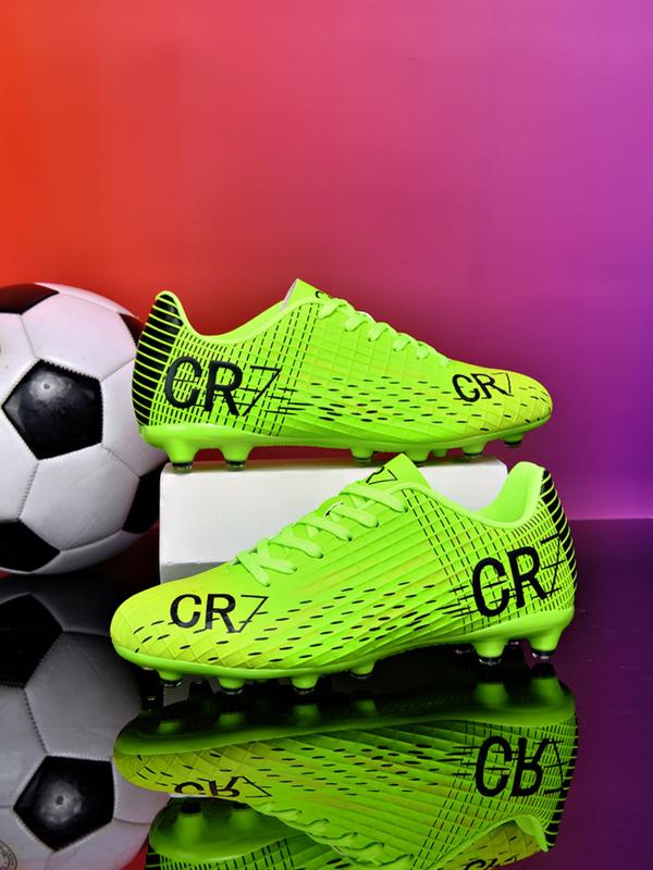 New Youth Football Shoes Recommendation, School Student Competition Training Low Top Long Studs, Durable Anti-Slip Grip, Unisex Adult, Football Field Boots