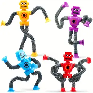 4pcs Sensory Robot For Youngsters For Year Old Ages 3 4 5 6 7 8 9 10 Fidget Birthday Gift For Boys Girls Adults Travel Stocking Stuffers Party Favors