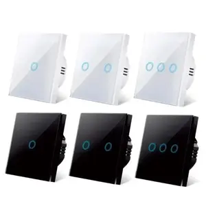 WiFi Smart Touch Light Switch - Wireless Smart Lighting Feature, Adjustable Power Settings, Ideal for Home and Office Use