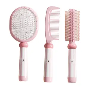 Hair Brush Set with Detangling Hair Brush Cushion Hair Comb Hair Dryer Brush