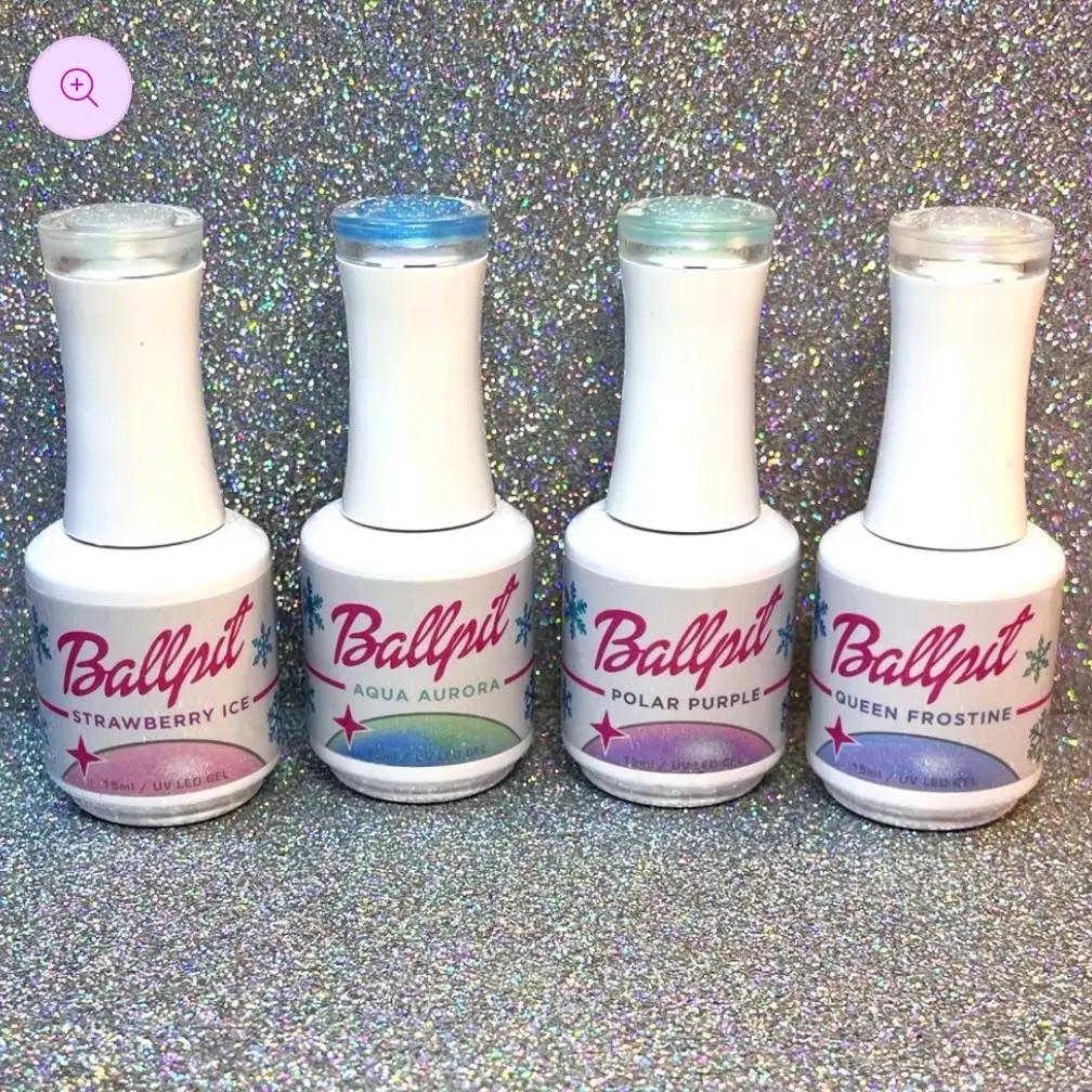 Rainbow Ice 4 Gel Collection Gel Soak Off LED Nail UV LED Lamp Gel Polish Nail Art Manicure Salon DIY