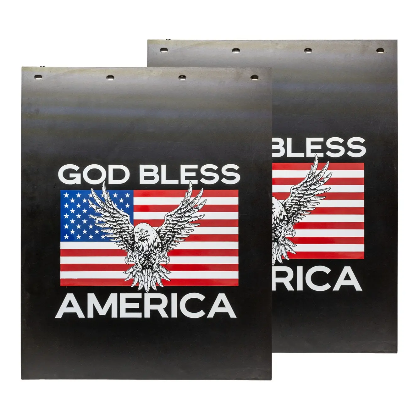 #2430GBE God Bless America Eagle Mudflap - 24" x 30" x 3/16" Poly - 1 Pair #2430GBE God Bless America Eagle Mudflap - 24" x 30" x 3/16" Poly - 1 Pair