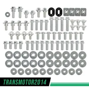 CROSSDESIGN Fit For Honda 150 250 450 Crf150Rb Crf250X Crf450X Full Plastics Bolt Kit Set