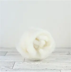 White Natural Wool Batt