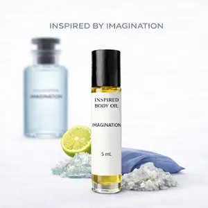 Smells Like Luxury Body Oil Imagination Type Inspired 5mL 10mL Roll-On Bright Citrus Icy Amber Soft Air Notes