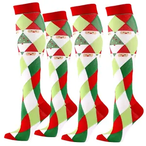 Women and men Christmas Compression Socks - Comfortable and Stylish