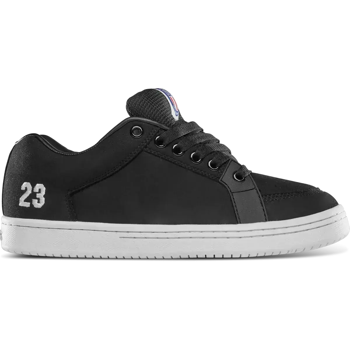 etnies Sal 23 OG Black/White Classic Skate Shoes – Sal Barbier 90s Hoops Style, Classic Sneakers Designed in California for All-Day Comfort., Sports Shoes, Athletic, Laces, Breathable, Closed Toe, Eva Foam